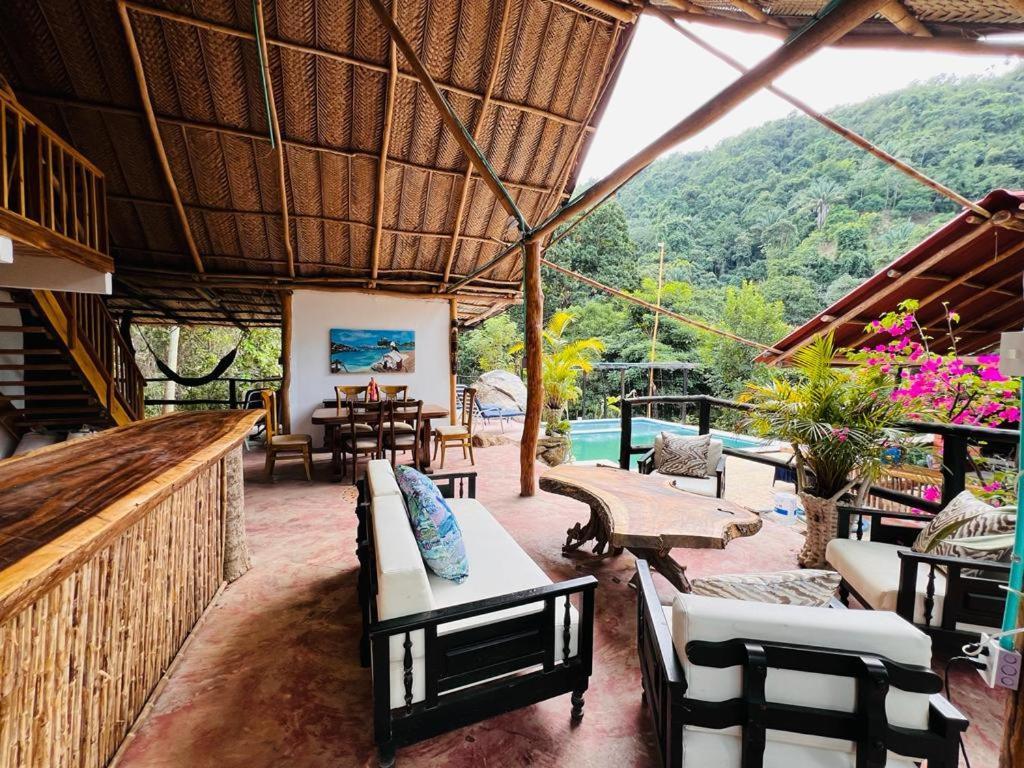 Minca Cabana La Roca Santa Marta  Exteriör bild