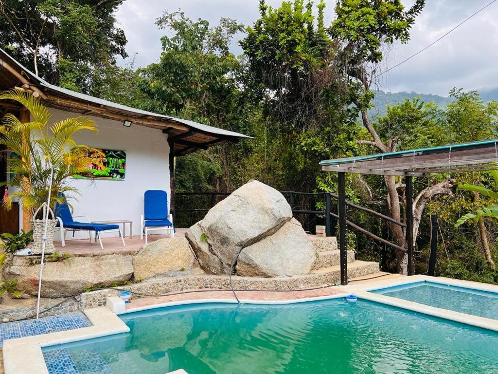 Minca Cabana La Roca Santa Marta  Exteriör bild