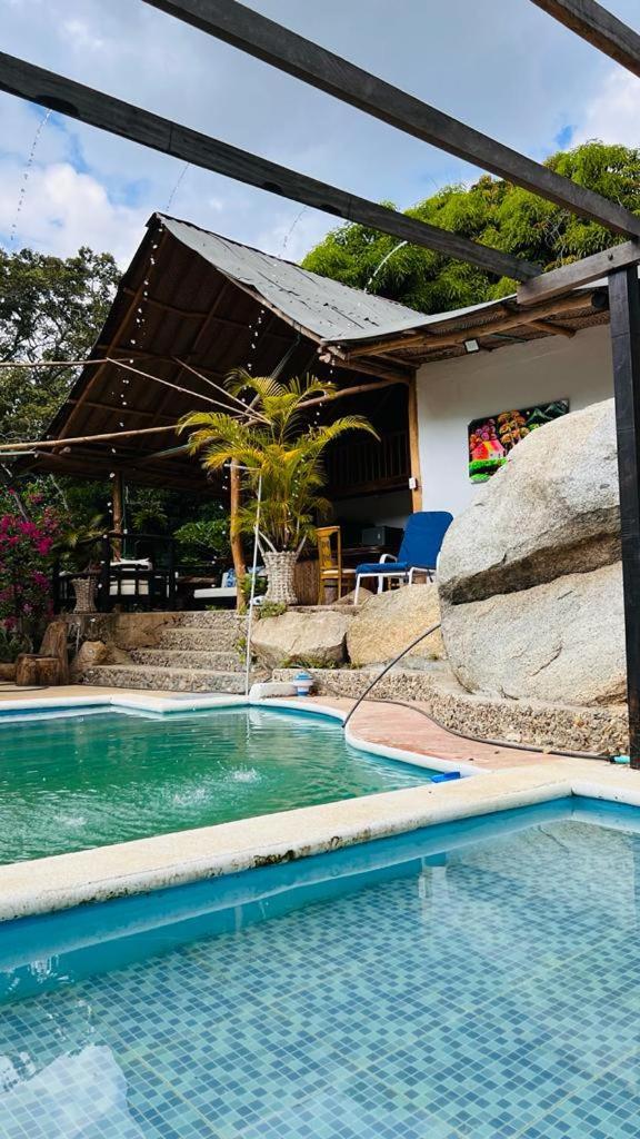 Minca Cabana La Roca Santa Marta  Exteriör bild